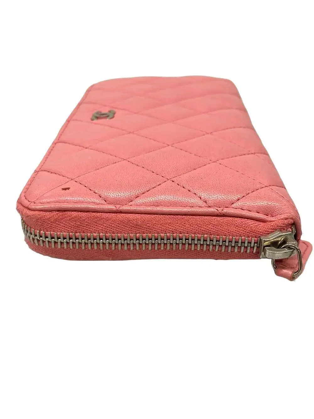 Chanel Matelasse Pink Lambskin Long #300022C69B